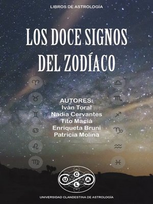 cover image of Los Doce Signos del Zodiaco